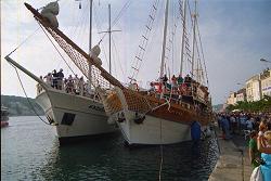 ein tolles Bild von der Insel Losinj in Kroatien