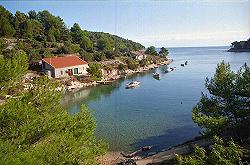 ein tolles Bild von der Insel Losinj in Kroatien