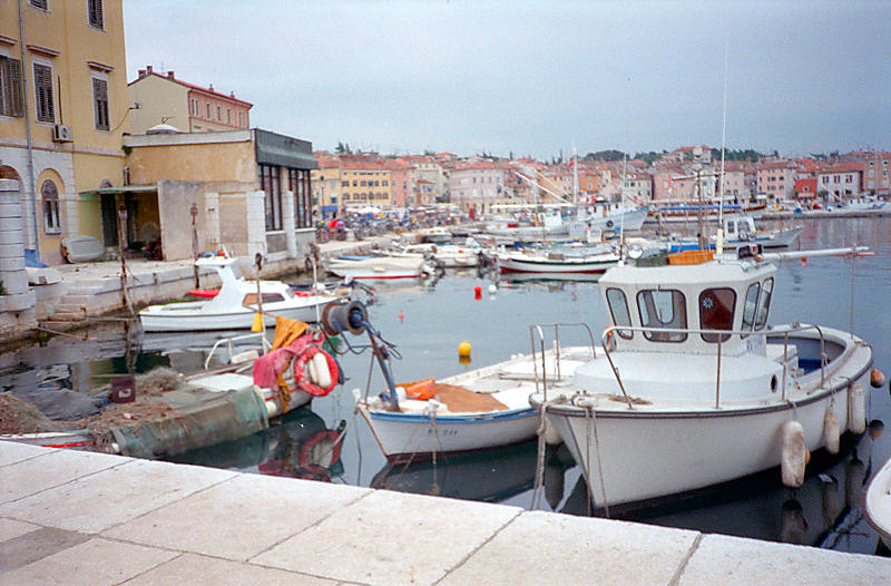 im Hafen von Rovinj