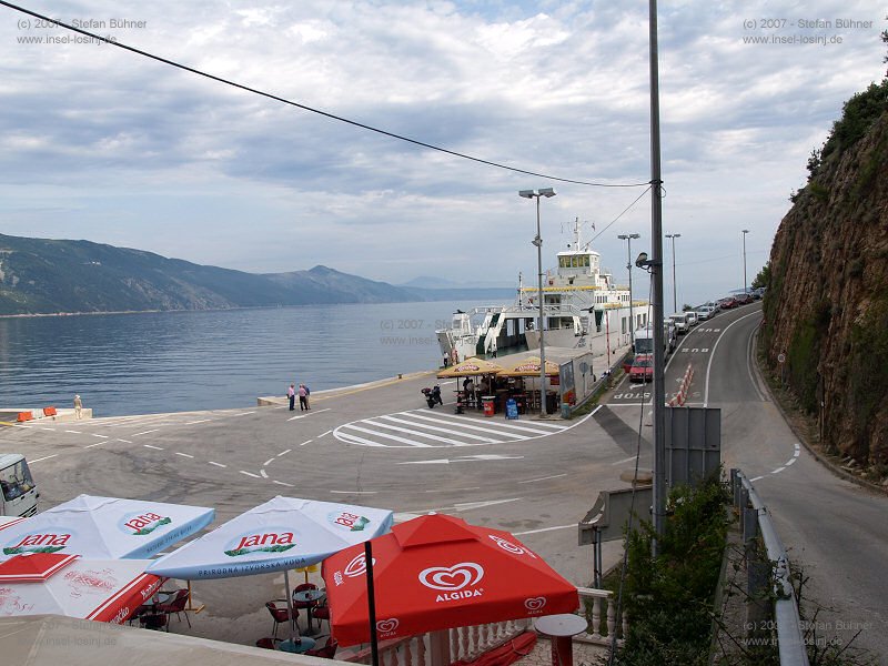 F�hranlegestelle Merag auf der Insel Cres)