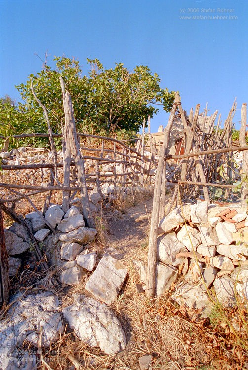 Lubenice - traumhaftes Bergdorf auf der Insel Cres an der kroatischen Adriakste