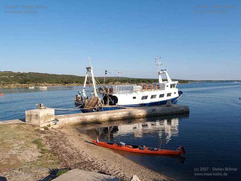 der Gebirgszug des Osorscica bei Nerezine / Osor auf der Insel Losinj