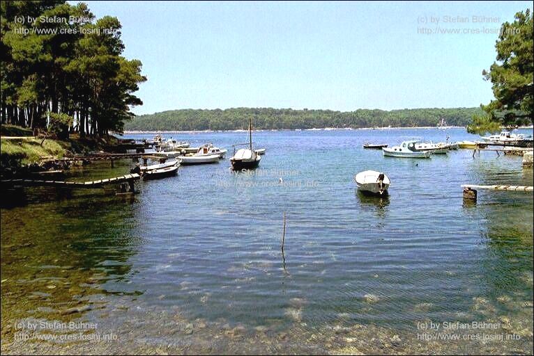 in der Cikat Bucht bei Mali Losinj